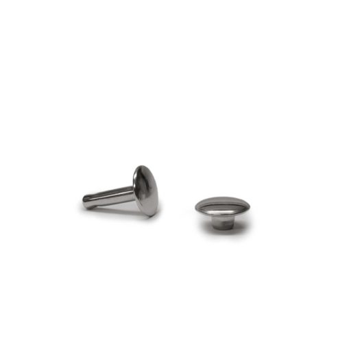 Dupla fejű szegecs, nikkel, 11 x 16 mm