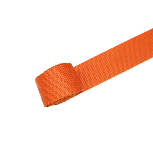 Polipropilén táskapánt, narancssárga, 3 cm széles