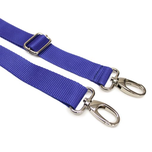 Polipropilén táskapánt, királykék, 3 cm széles