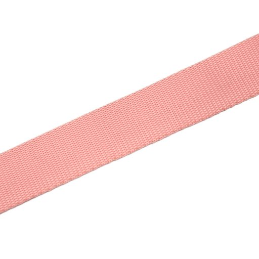 Polipropilén táskapánt, rózsaszín, 3 cm széles