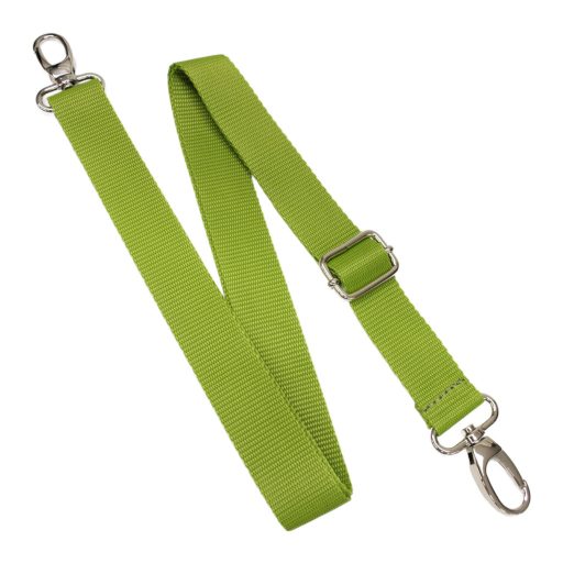 Polipropilén táskapánt, almazöld, 3 cm széles